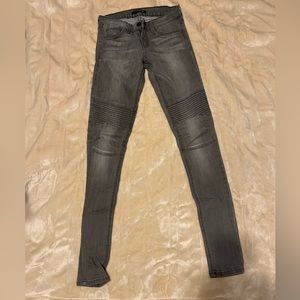 Flying Monkey Denim - grey moto style